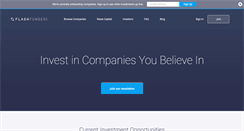 Desktop Screenshot of flashfunders.com
